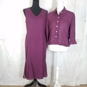 Julian Taylor two-piece dress set